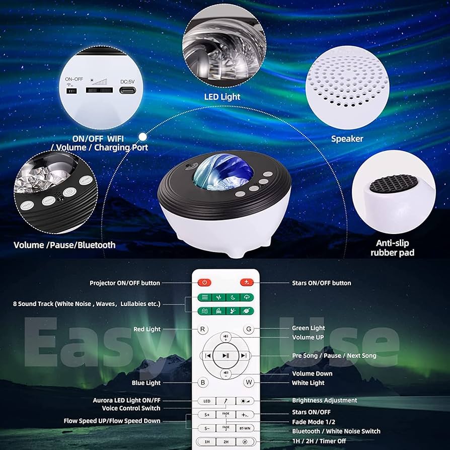 スマートプロジェクター AURORA 驚異の明るさ5000ルーメン＆300インチ大画面で、どこでも極上の